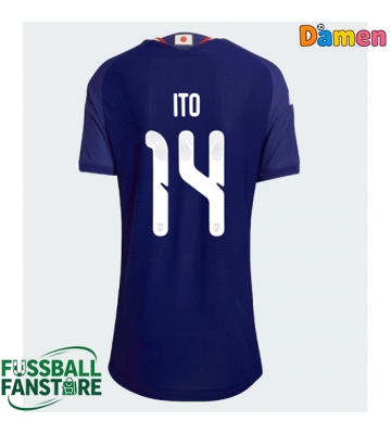 Japan Junya Ito #14 Replik Heimtrikot Damen WM 2026 Kurzarm